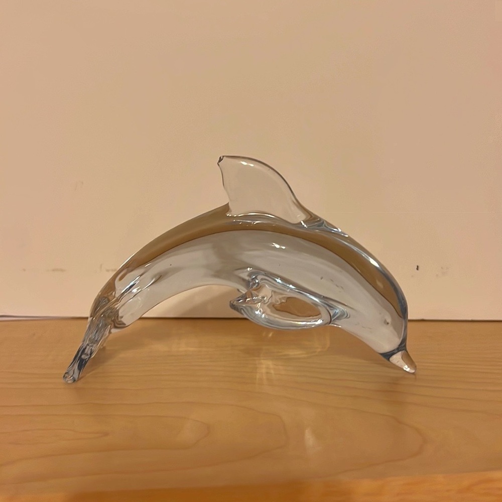Glass Dolphin Decor Set - Picture 3 of 3